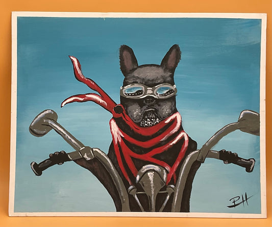 Motorcycle Dog