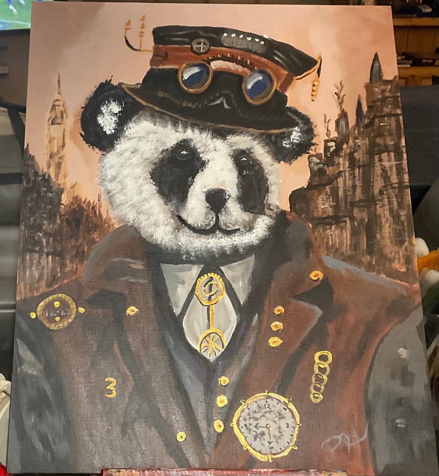 Steampunk Panda